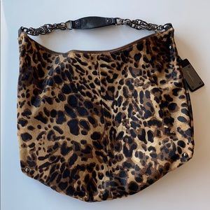 Kenneth Cole leopard tote